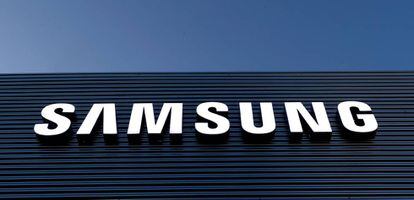 Logo de Samsung. 