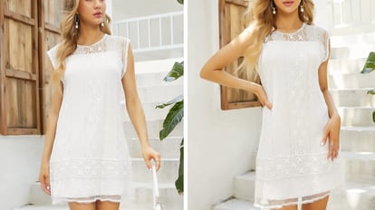 Mes Canguro Deambular Seis vestidos blancos de estilo ibicenco para llevar todo el verano |  Escaparate | EL PAÍS