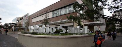 Aspecto de la plaza comercial Patio Santa Fe donde fue secuestrada María Villar Galaz