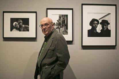 El fotografo Bruce Davidson, esta semana en Barcelona.