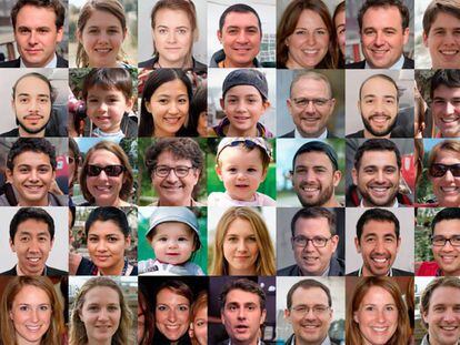Genera a tu gusto rostros de personas virtuales gracias a la IA