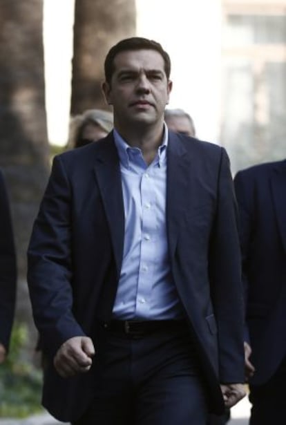 Alexis Tsipras, el pasado 3 de noviembre en Atenas.