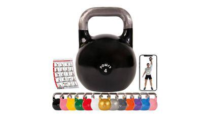 Set Kit Ejercicio Entrenamiento Mancuernas Pesa Rusa 8 Kilos » MYM