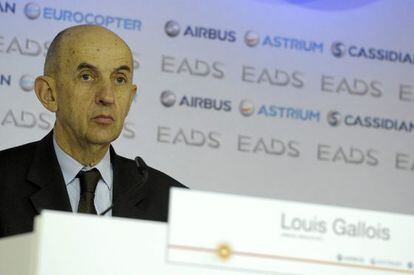 El consejero delegado de EADS, Louis Gallois.