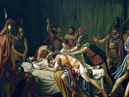 La 'muerte de Viriato', obra de 1807 de José de Madrazo.