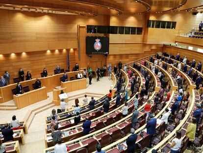 Hemiciclo del Senado en una imagen de archivo.