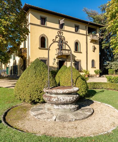 Villa en el valle del Chiante, Italia.