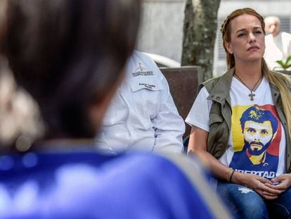 Lilian Tintori, en marzo de 2018 en Caracas.