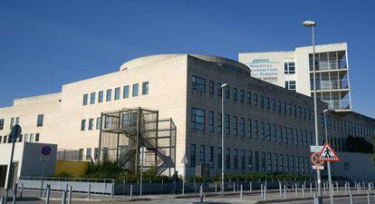 Vista del Hospital de Alzira.