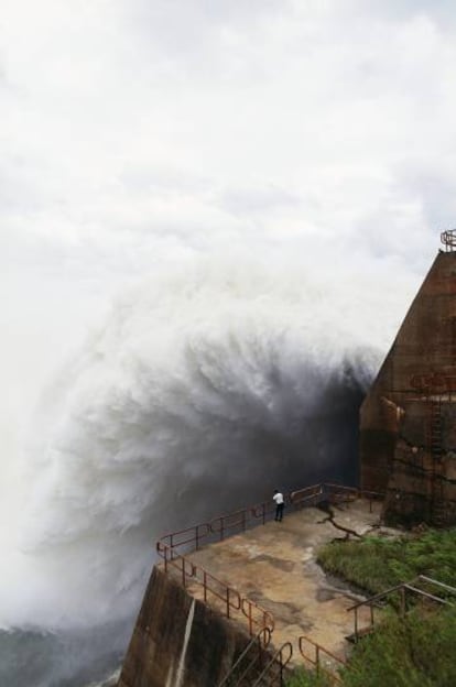 Presa de Itaipú, en Paraguay.