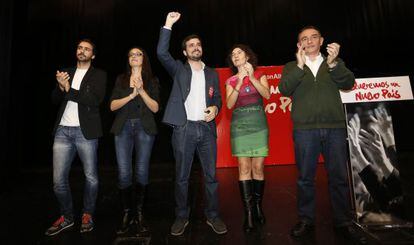 Alberto Garzón, presenta su candidatura a las primarias de Ahora en Común.