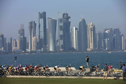 Una imagen del Tour de Qatar de 2014.