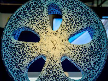 El neumático de coche impreso en 3D que nunca se desgasta