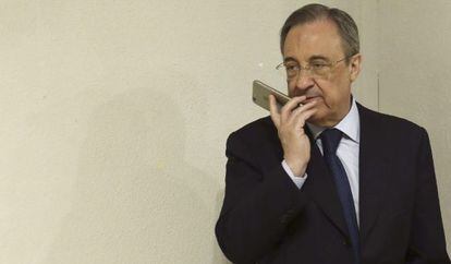 El presidente de ACS, Florentino Pérez.