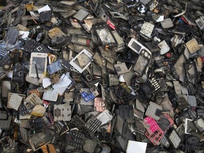 Desechos de móviles 