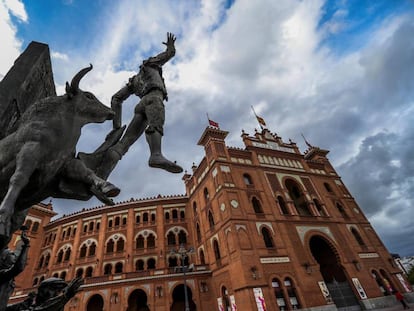 Vista de la plaza de toros de Las Ventas.