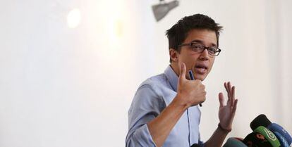 El secretario de Análisis Estratégico de Podemos, Íñigo Errejón.