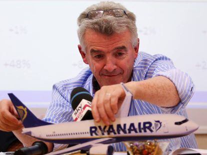 Michael O'Leary, primer ejecutivo de la aerolínea Ryanair.