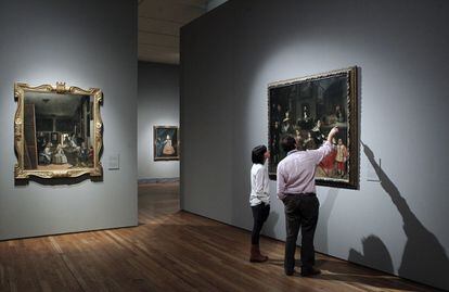 La muestra formada por 30 piezas no es un repaso a la trayectoria del pintor sino que llena dos lagunas de la colección del Prado: la de los retratos de la corte papal y la de figuras femeninas e infantiles de la última década.