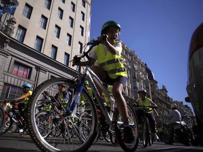 D&iacute;a sin Coches en Madrid, en 2016.