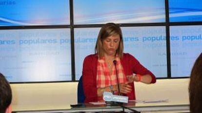 La candidata del PP al Principado de Asturias, Isabel Pérez-Espinosa.