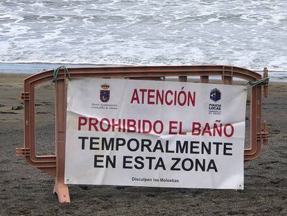 Playa en las Islas Canarias.