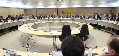 Plano general de la reunión del Consejo de Política Fiscal y Financiera