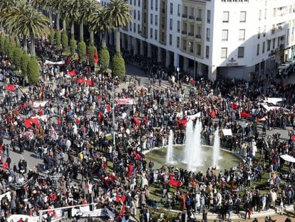 Manifestación en Rabat el domingo contra las palabras de Ban Ki-Moon sobre la "ocupación" del Sáhara.