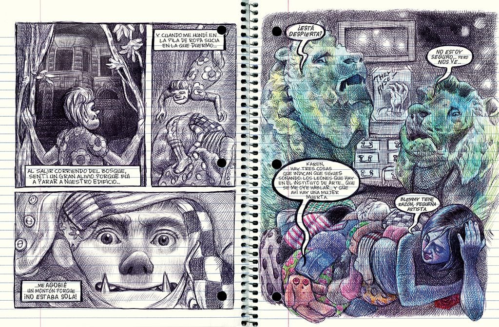 Imágenes de la segunda parte de 'Lo que más me gusta los los monstruos'.