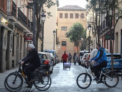 El barrio de Las Letras, en Madrid.