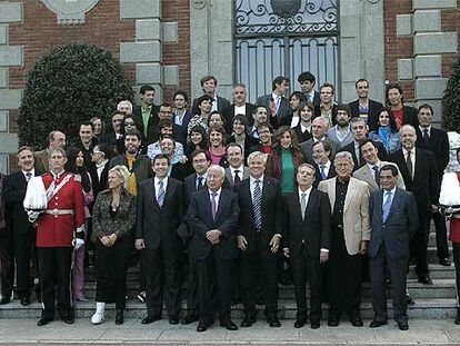 Recepción en el palacete Albéniz