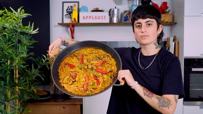 La receta de Jimena Amarillo: arroz de verduras