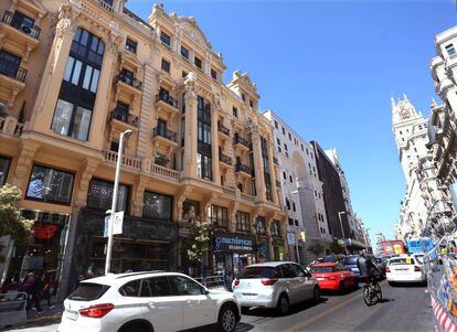 Palacete del Marques de Villamayor de Santiago en Gran Vía 15