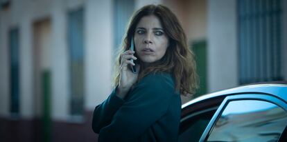 Maribel Verdú, en el primer capítulo de 'Ana Tramel. El juego'.