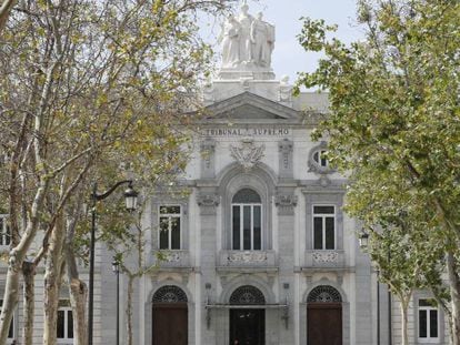 Sede del Tribunal Supremo, en Madrid.