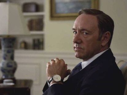 Kevin Spacey, en &#039;House of Cards&#039;.