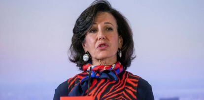 La presidenta del Banco Santander, Ana Botín. EFE/Rodrigo Jiménez/Archivo