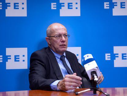 Francisco Igea, durante la entrevista concedida a la Agencia Efe.