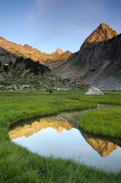 El parque natural de Posets-Maladeta (Huesca).