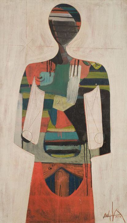 'Figura', (1939), obra de Wifredo Lam.