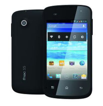 El modelo negro del smartphone lanzado por Fnac.