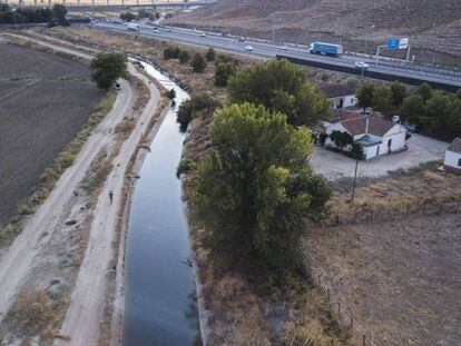 El canal del jarama en Borox (Toledo)