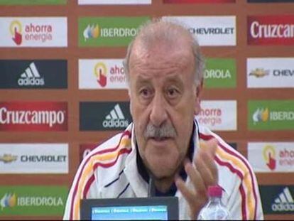 Del Bosque sobre Villa: "Es el mismo del Mundial"