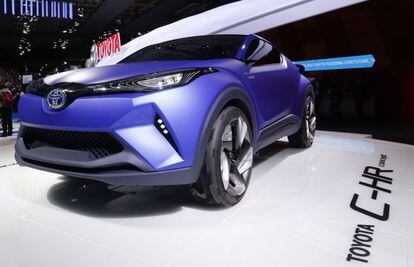 Toyota ha presentado el prototipo C-HR Concept que tiene un sistema híbrido.