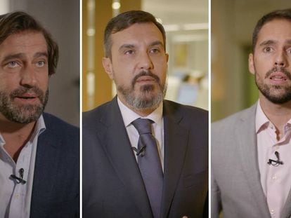 Los expertos en comunicación política Luis Arroyo, José Luis Ayllón, Luis Tejero y Pedro Marfil.