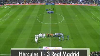 Hércules 1 - Real Madrid 3