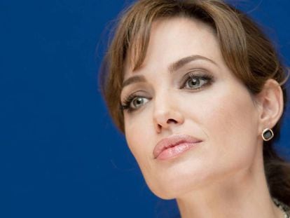 La actriz Angelina Jolie.