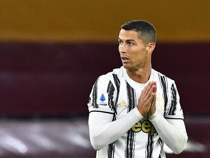 Cristiano Ronaldo, en un partido con la Juventus