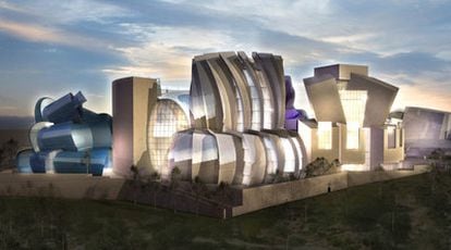 Proyecto de Frank Gehry para el Museo de la Tolerancia en Jerusalén.