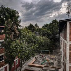 La Unidad Habitacional Cobre de México, ubicada en la alcaldía Azcapotzalco, en Ciudad de México.